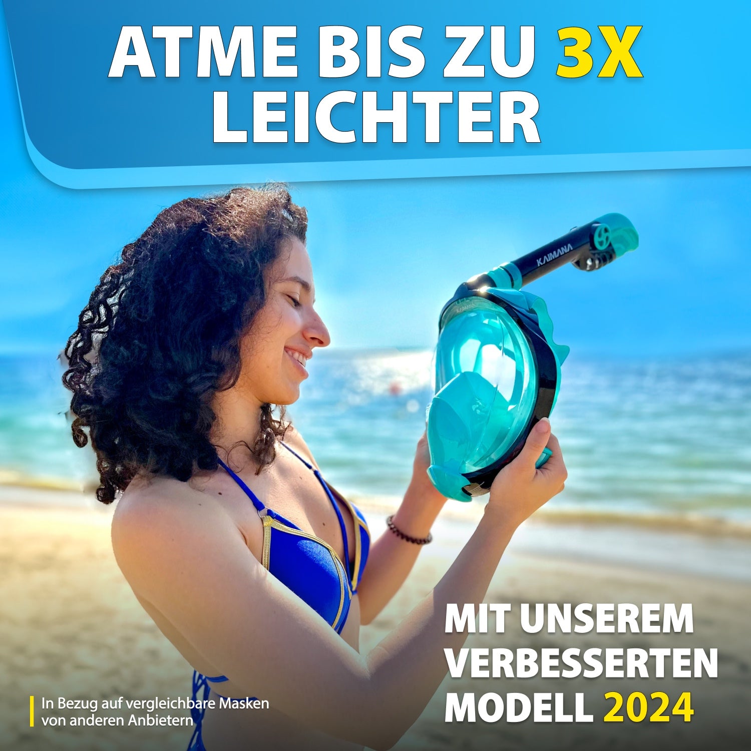 Sea Ventura Pro -Die CO2 sichere Schnorchelmaske