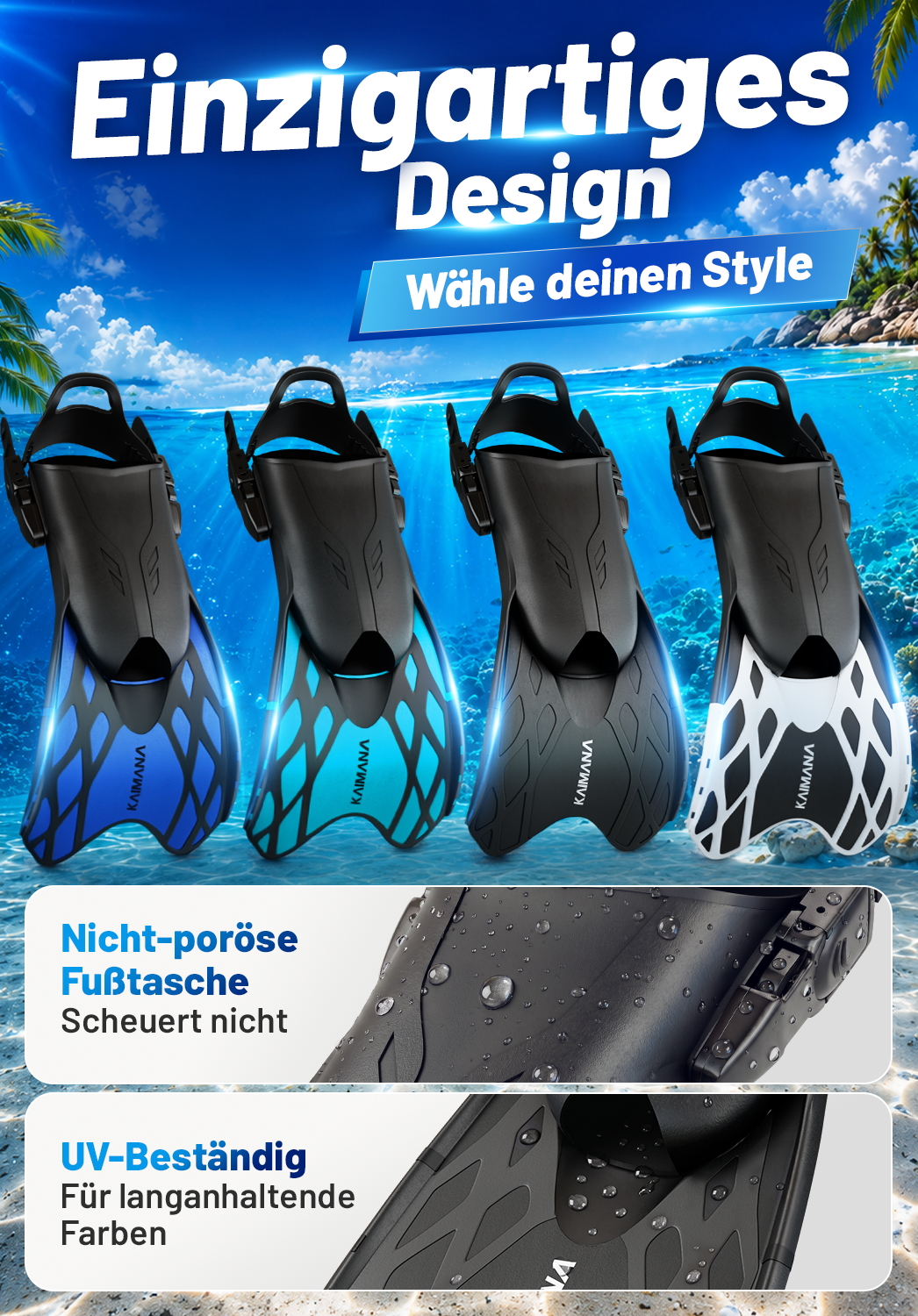 Kaimana Schwimmflossen