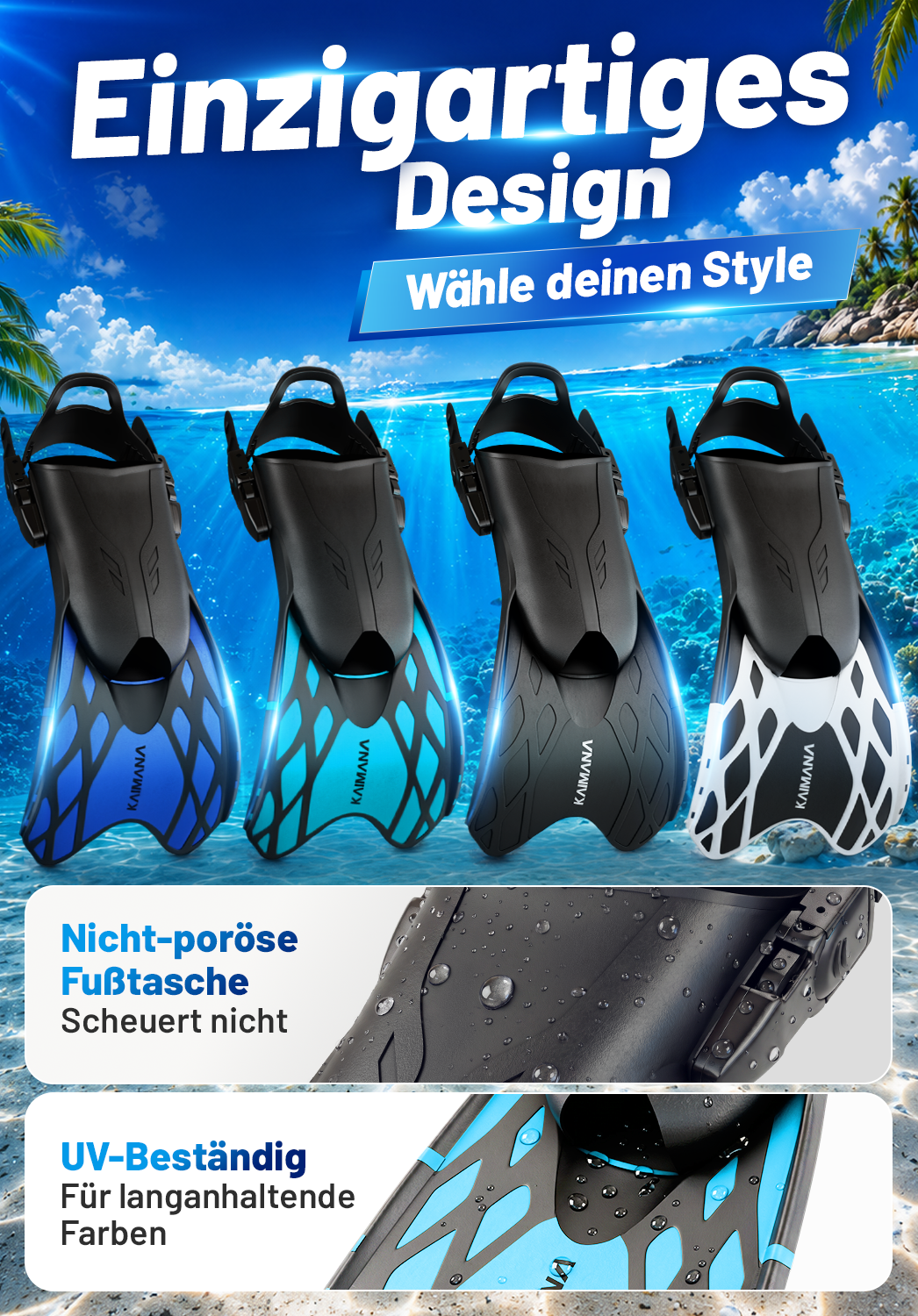 Kaimana Schwimmflossen