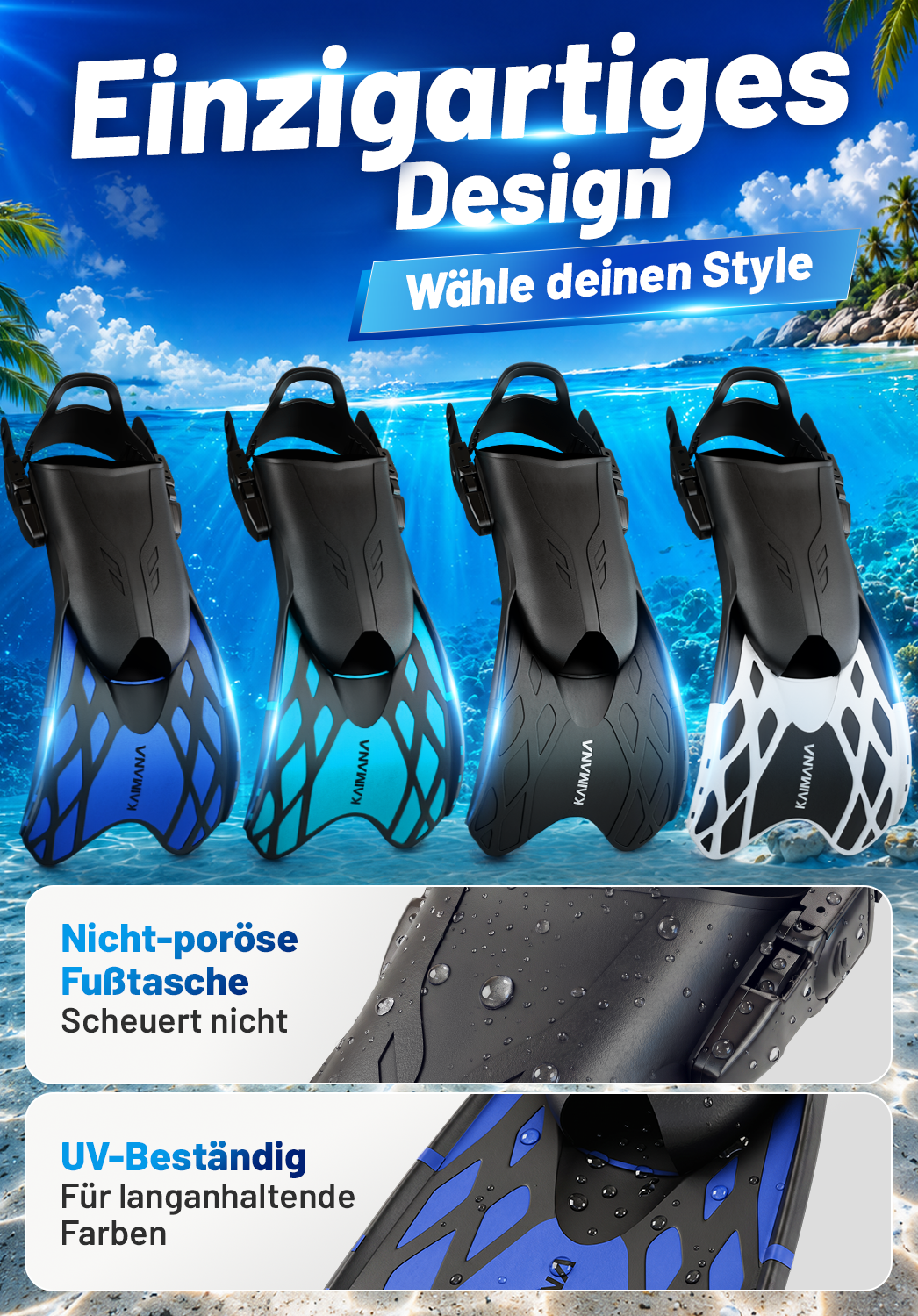 Kaimana Schwimmflossen