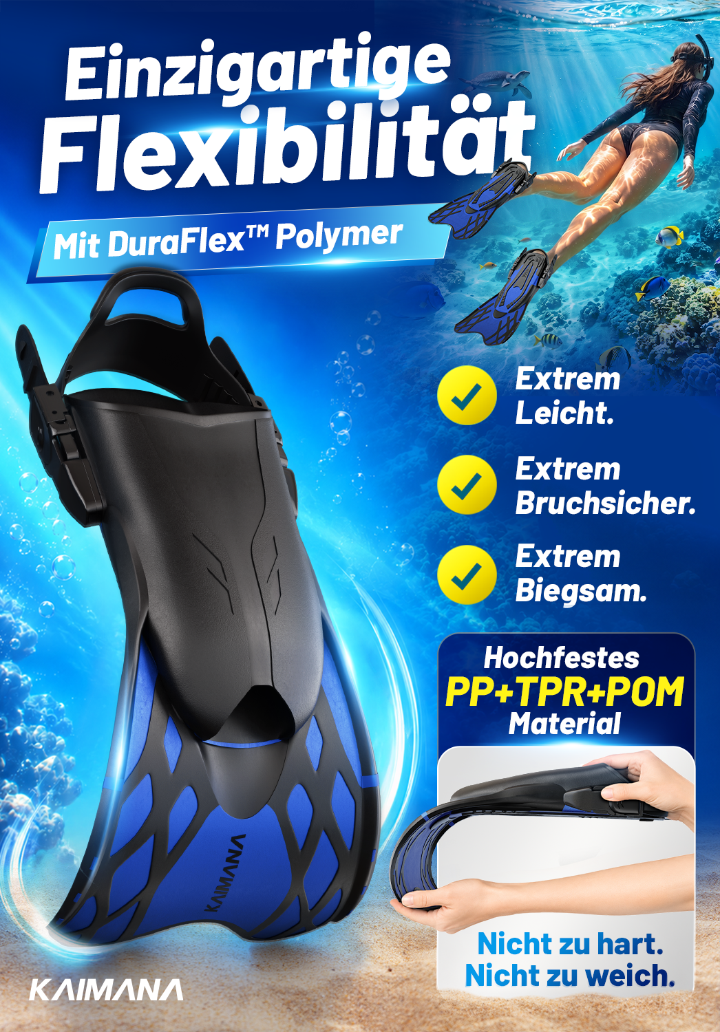 Kaimana Schwimmflossen