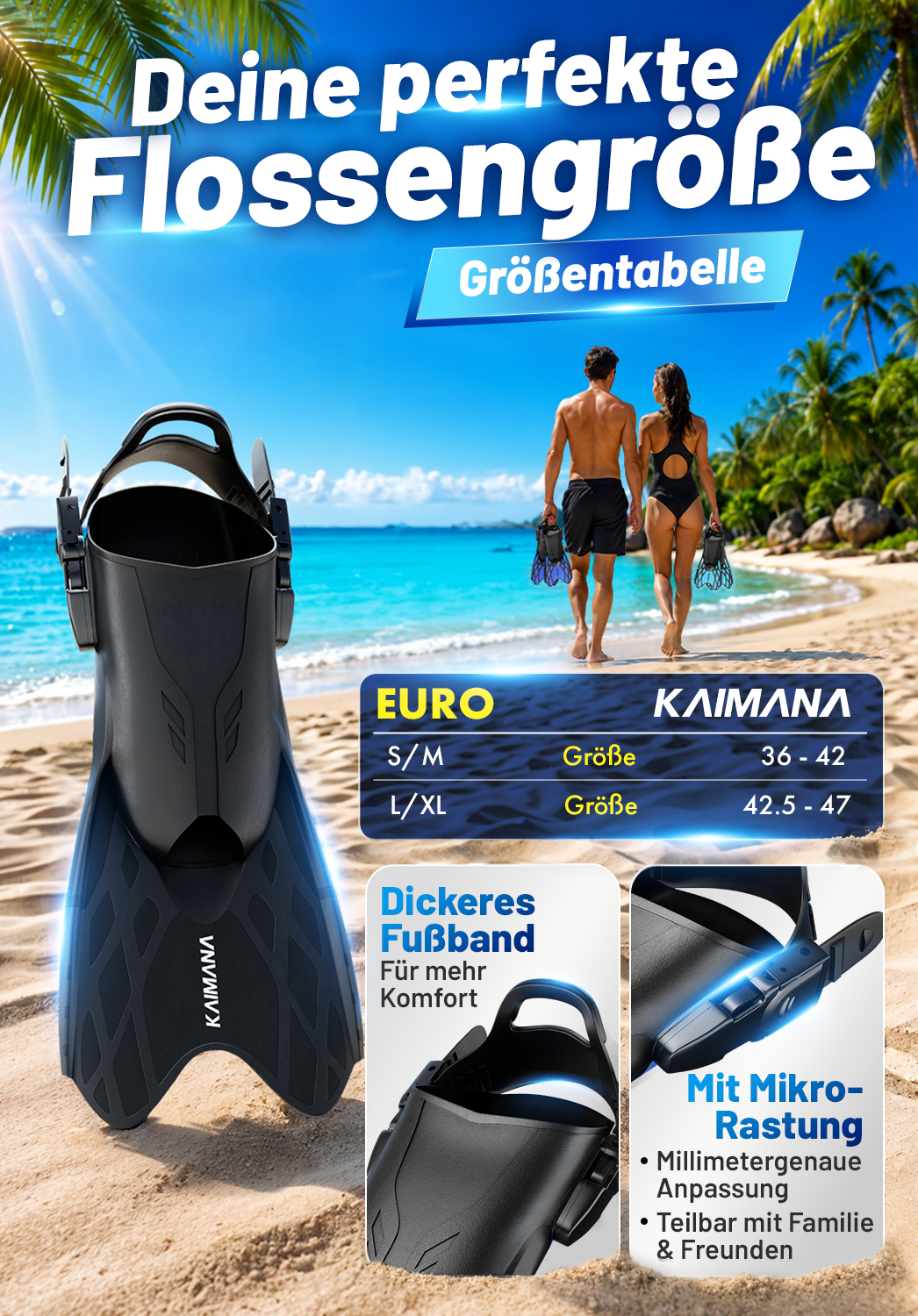 Kaimana Schwimmflossen