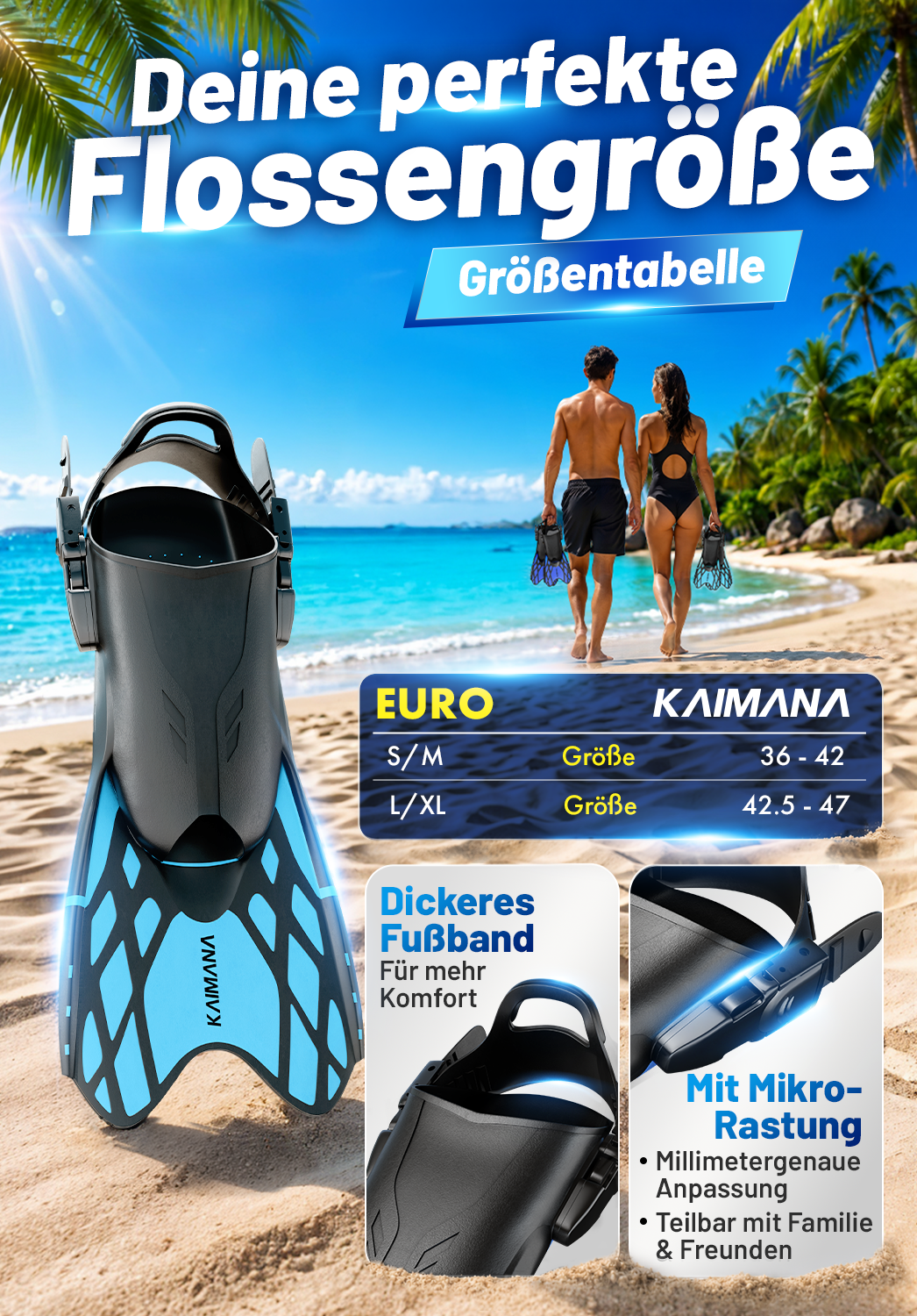Kaimana Schwimmflossen