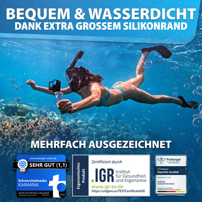 Sea Ventura Pro - Die wohl sicherste Schnorchelmaske